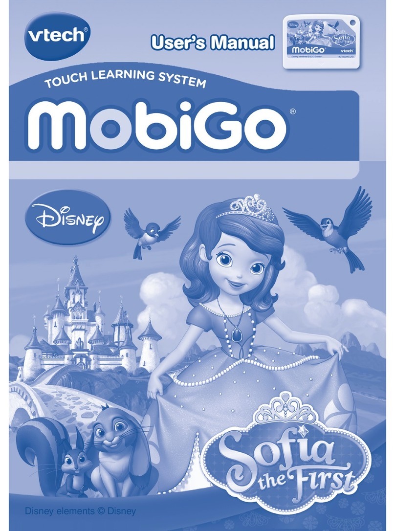 V-tech MobiGo  Game Storage user manual