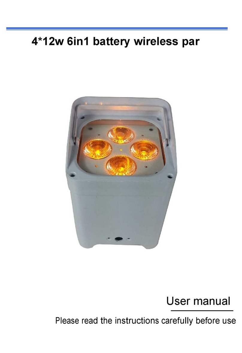 HC Stage Lighting HC-B04 user manual
