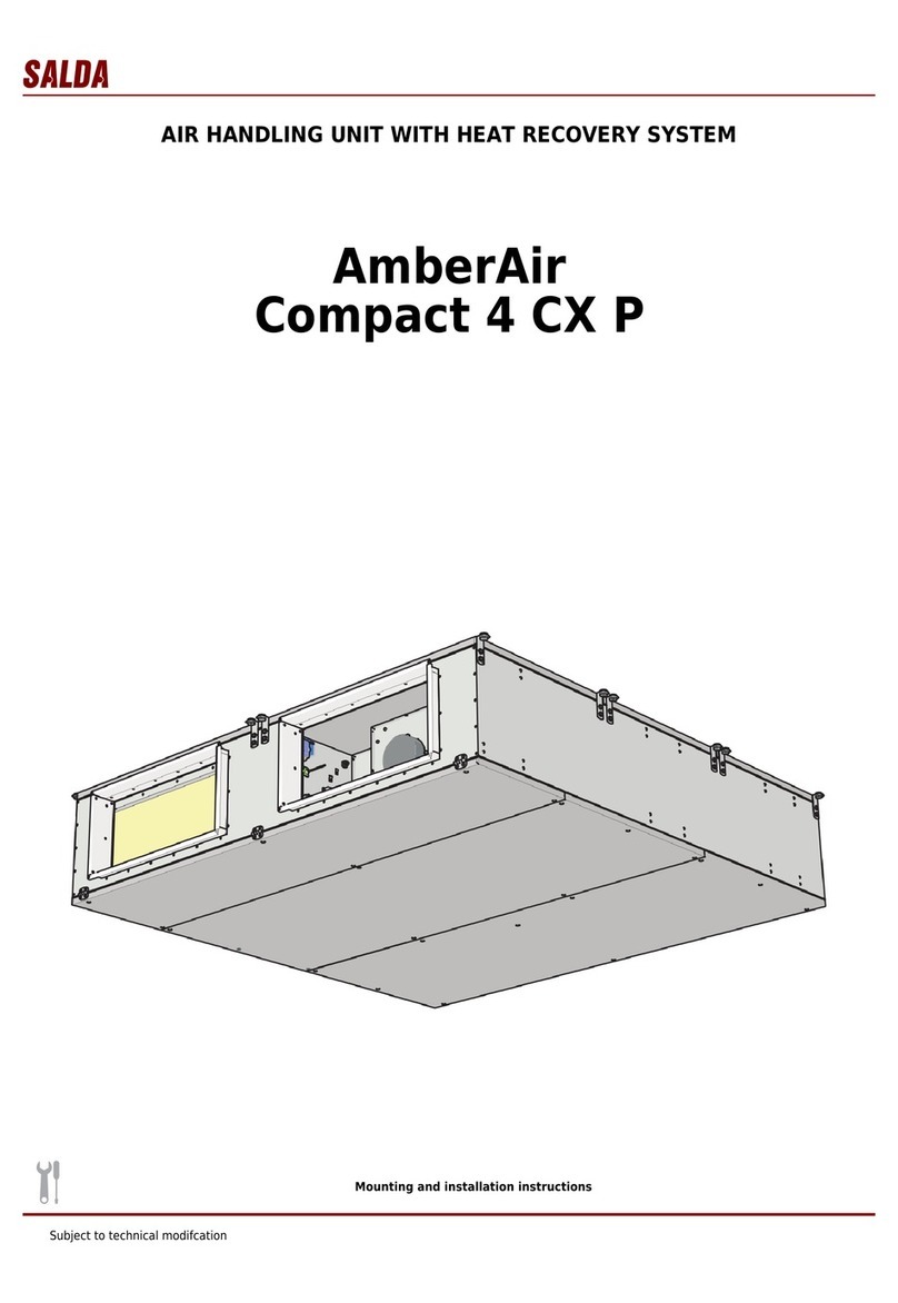 Salda AmberAir Compact 4 CX P Guide