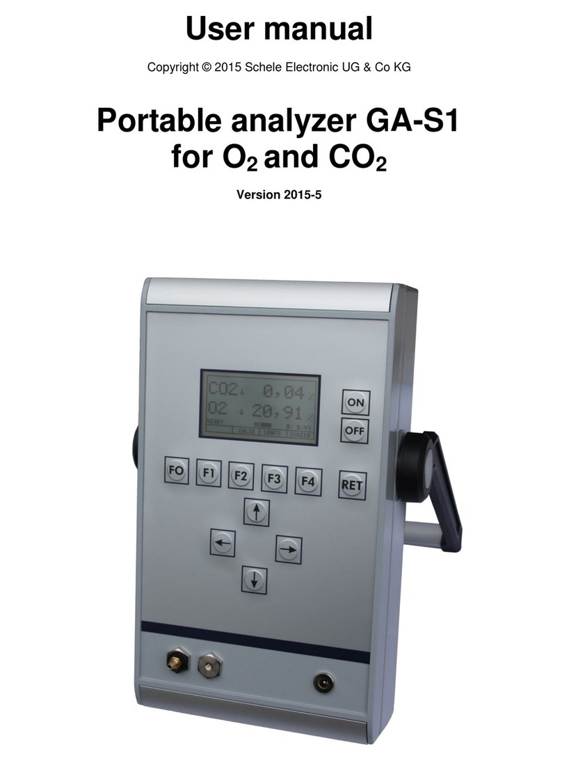 Schele Electronic GA-S1 user manual