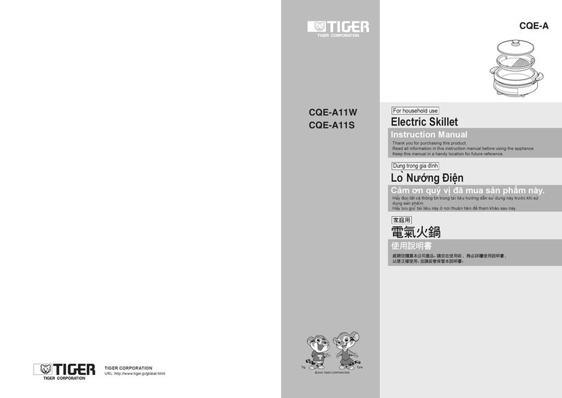 Tiger CQE-A11W User manual