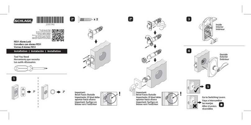 Schlage FE51 Installation