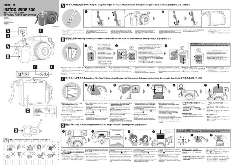 FujiFilm Instax Wide 300 User manual