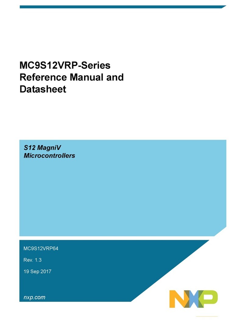 NXP Semiconductors MC9S12VRP64 User manual