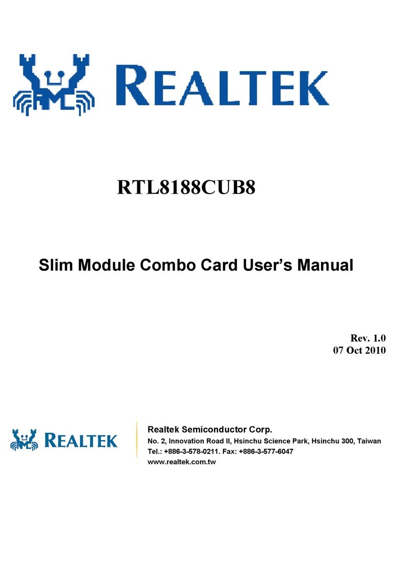 Realtek RTL8188CUB8 user manual