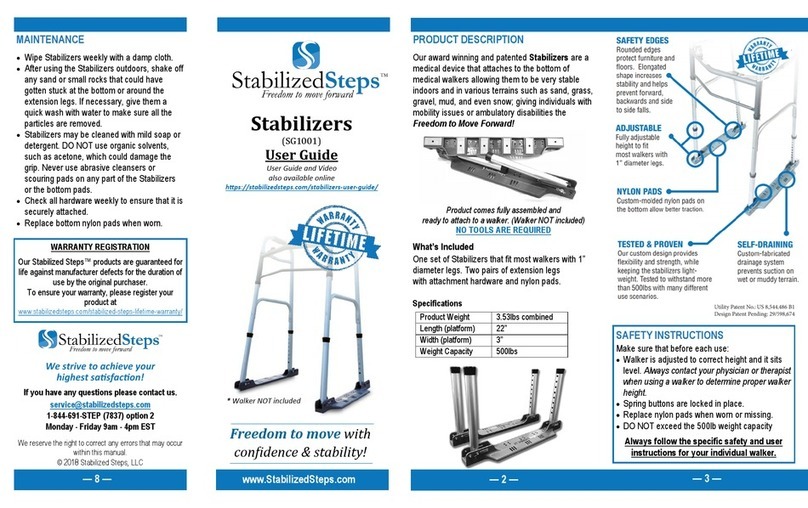 StabilizedSteps Stabilizers user guide