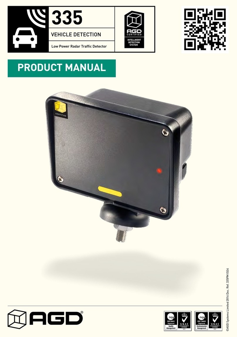 AGD 335 product manual