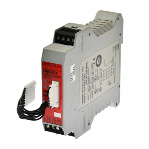 Omron G9SX-EX401 Series User manual
