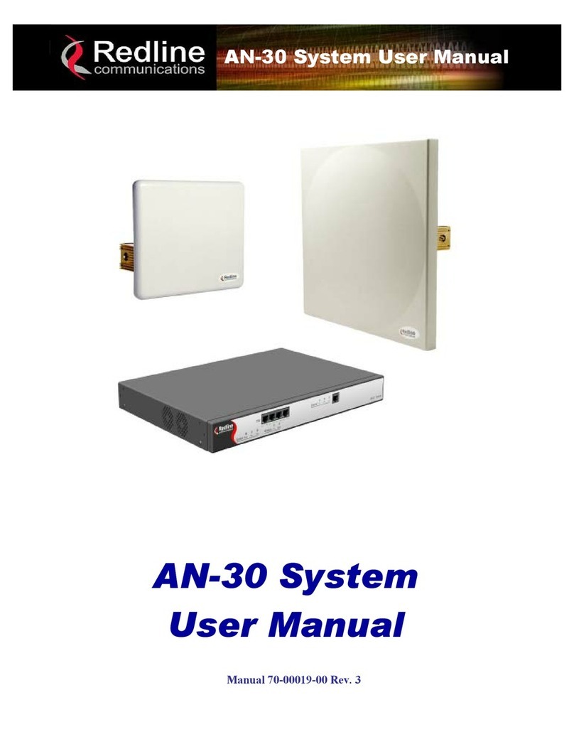 Redline AN-30 System user manual