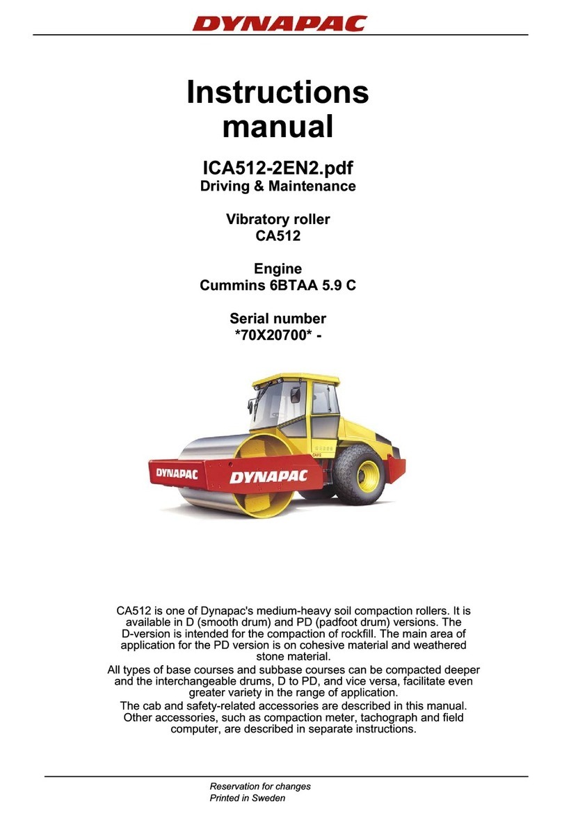 Dynapac CA 512 Series User manual