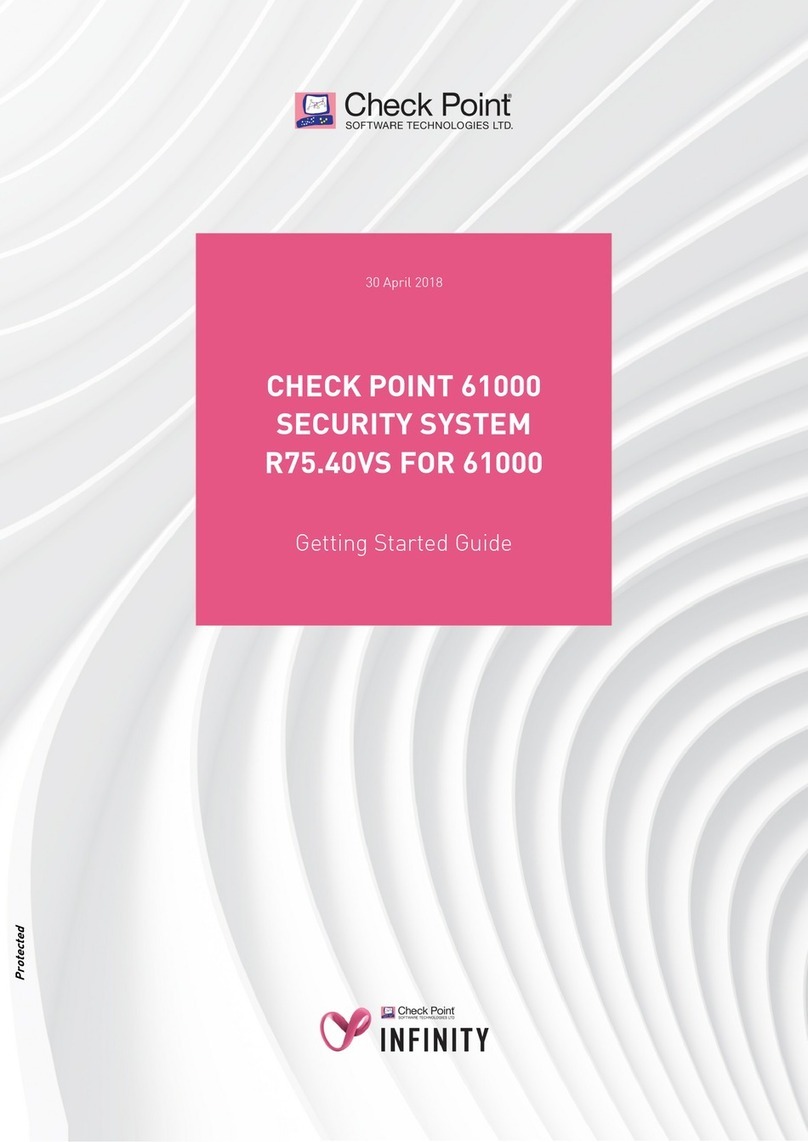 Checkpoint 61000 User manual