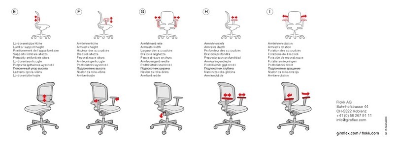 Giroflex 434 user guide