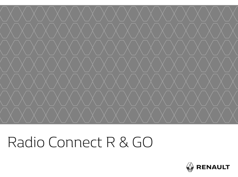 Renault Radio Connect R & GO manual