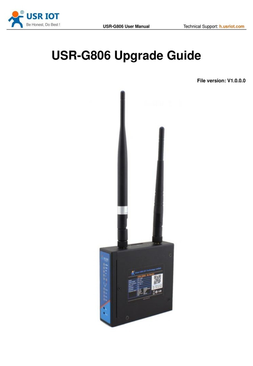 USR IOT USR-G806 Upgrade guide