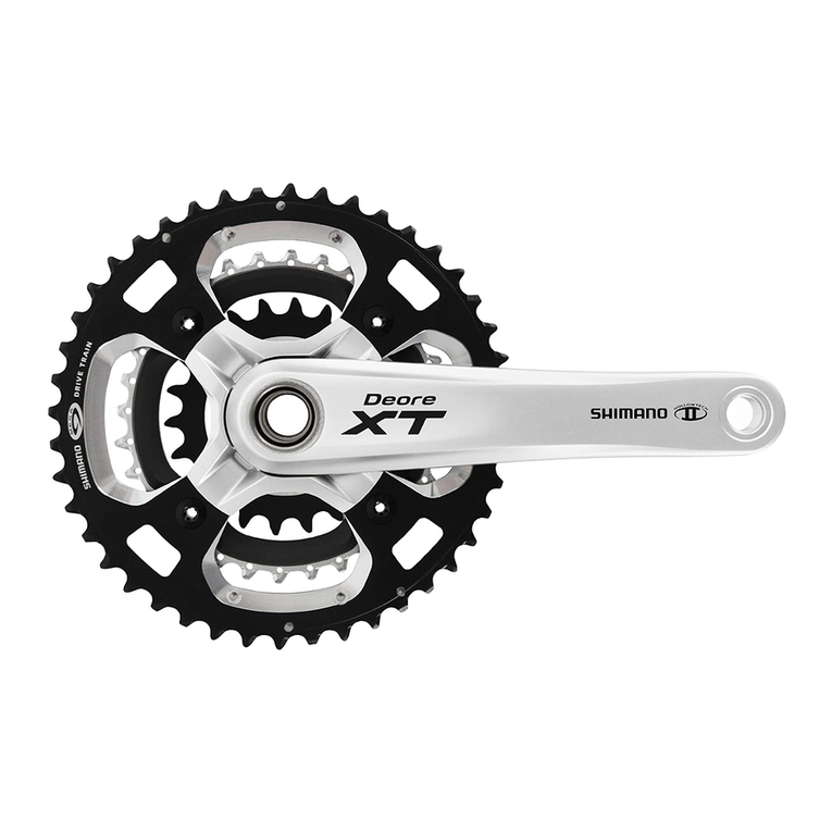 Shimano FC-M770-10 Operating instructions