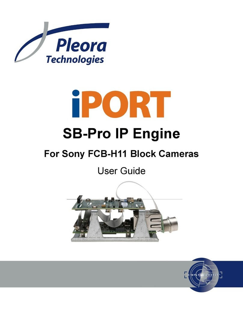 Pleora Technologies iPort SB-Pro user guide