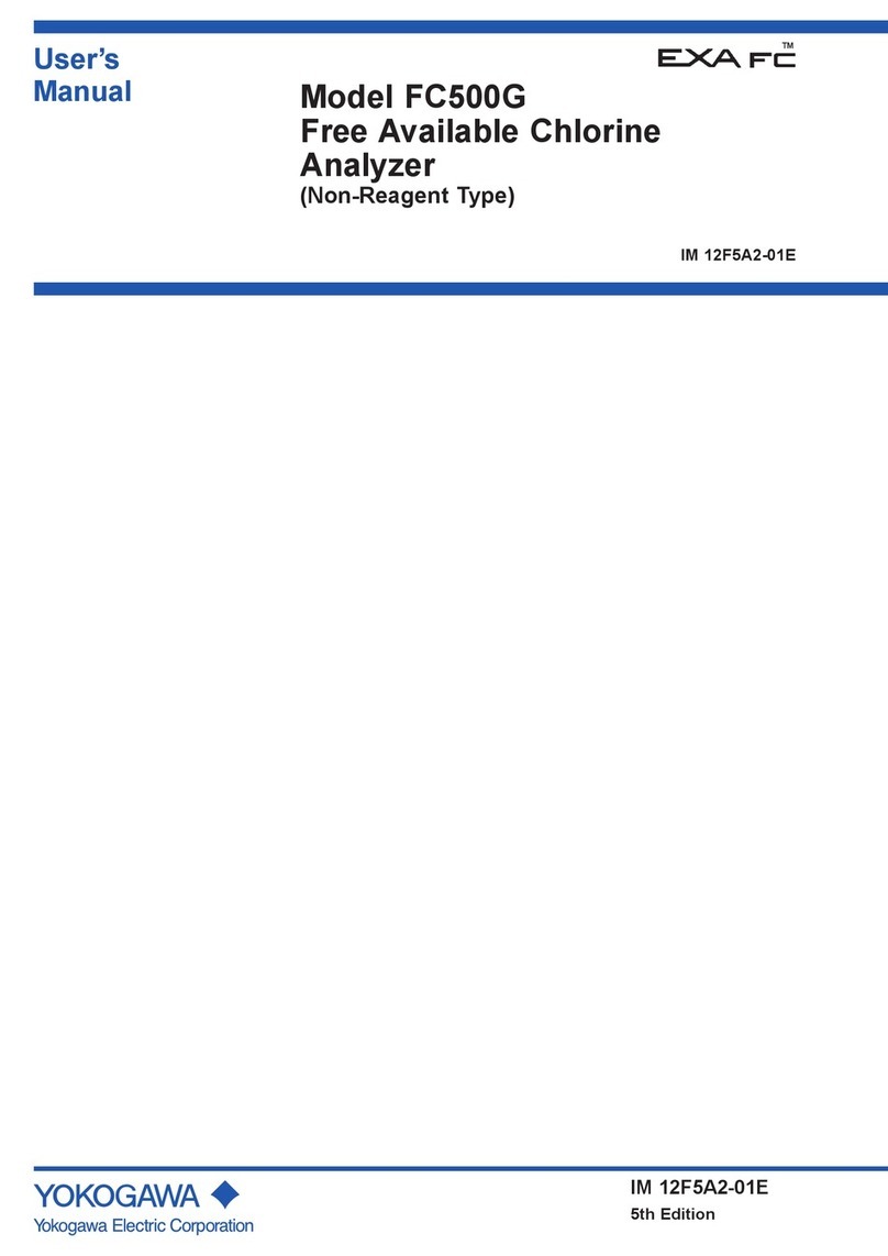 YOKOGAWA FC500G user manual