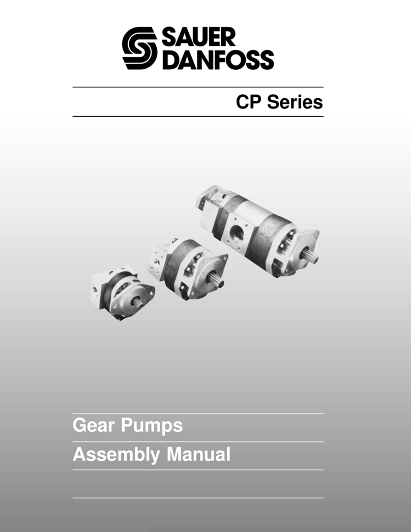 Sauer Danfoss CP180 User manual