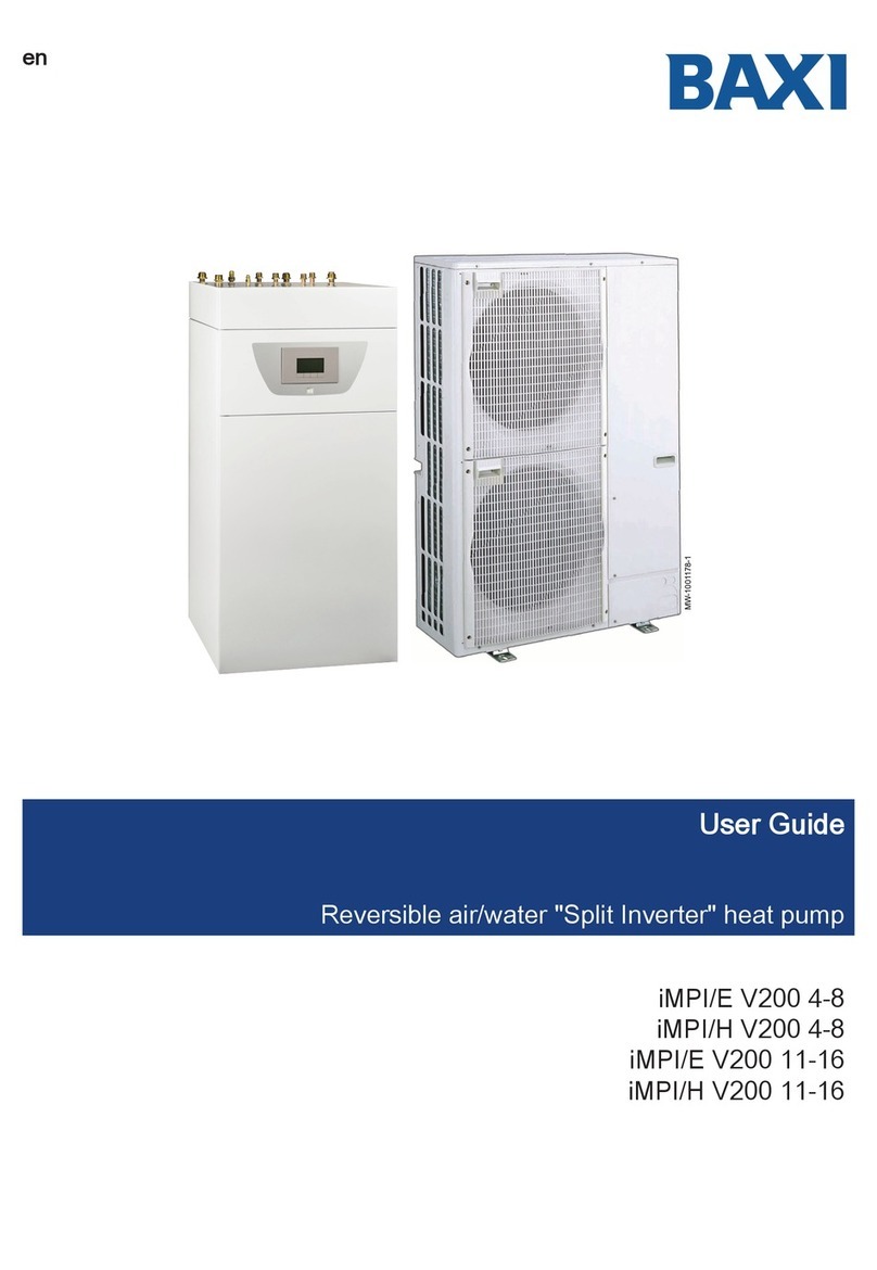 Baxi iMPI/E V200 4-8 user guide