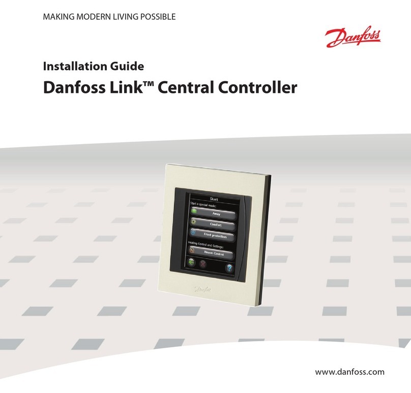 Danfoss Link CC User manual Danfoss Link CC User manual