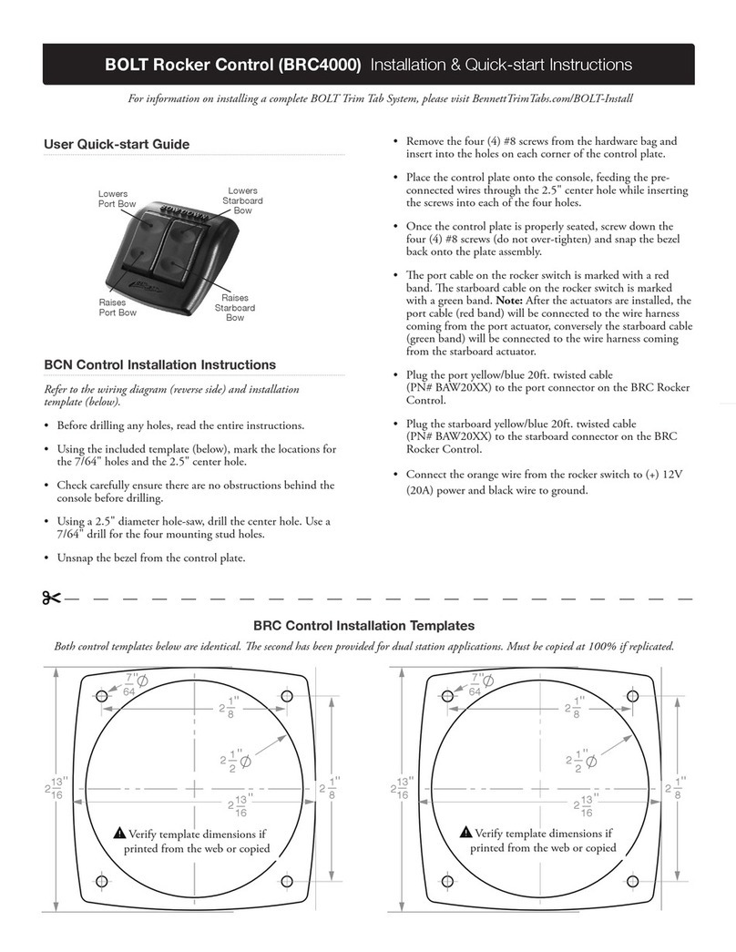 Bennett BOLT Rocker BRC4000 User manual