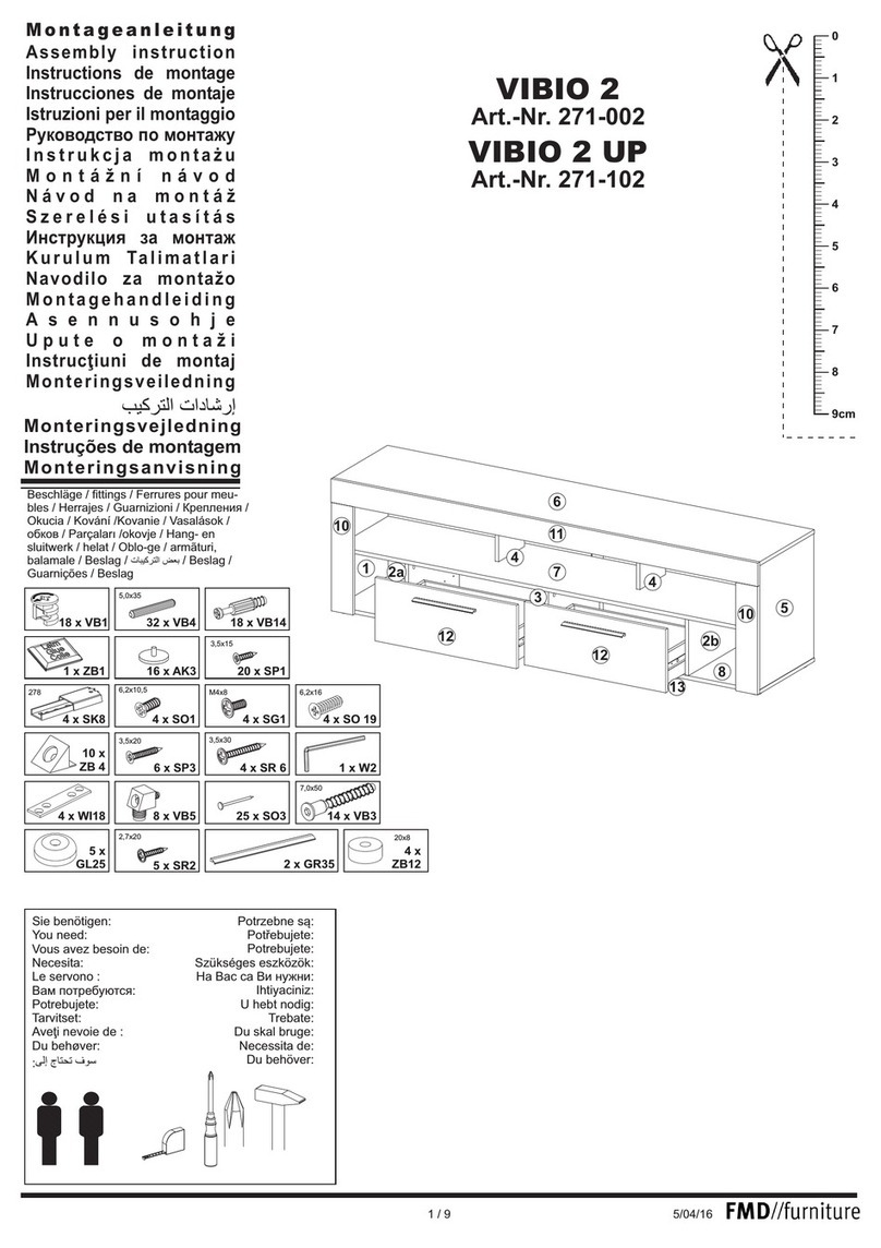 FMD VIBIO 2 Assembly instruction FMD VIBIO 2 Assembly instruction