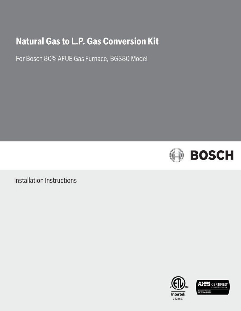 Bosch BGS80 installation instructions