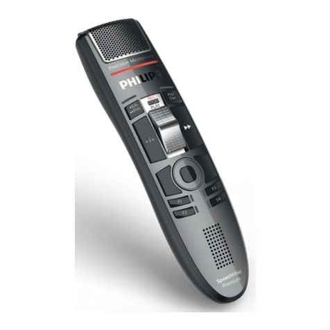 Philips SpeechMike Premium Touch SMP3810 quick start guide