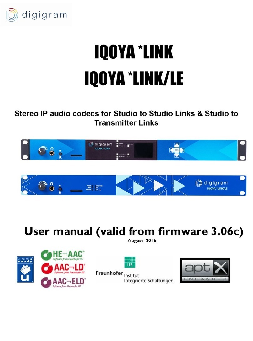 Digigram IQOYA *LINK User manual
