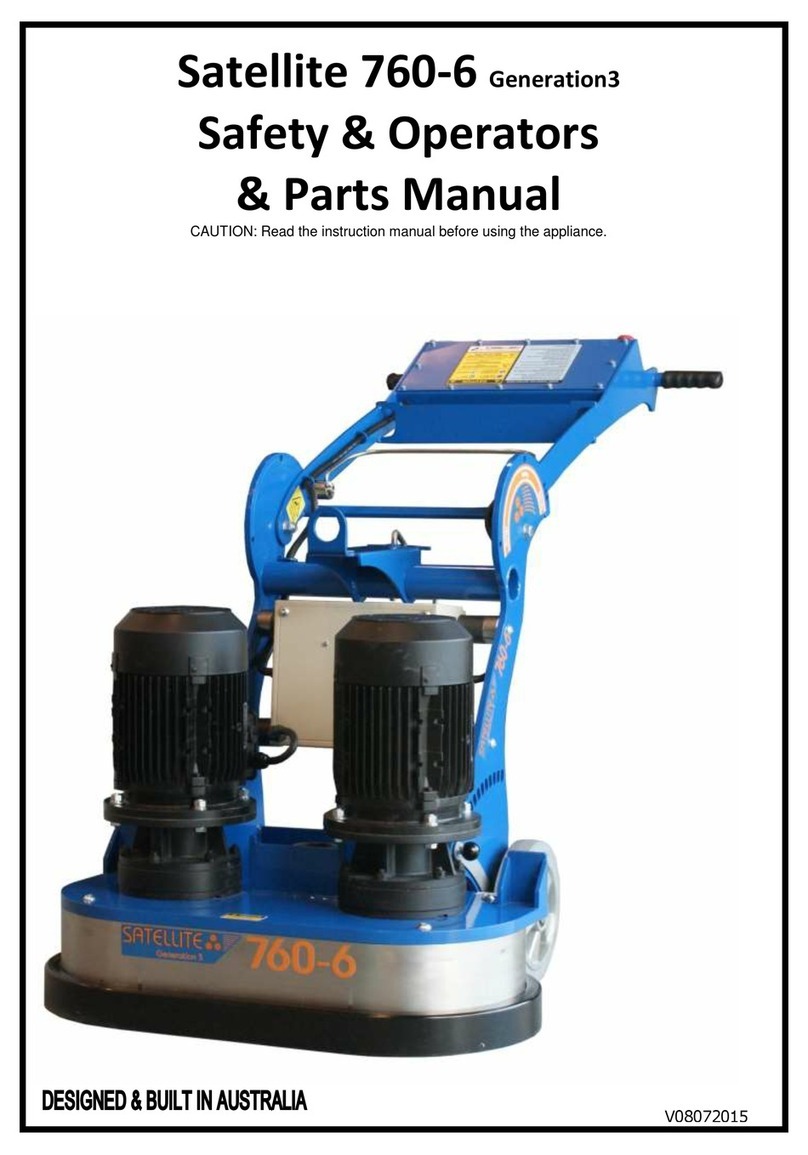 Floorex Products Satellite 760-6 Generation3 Safety & Operators & Parts Manual Floorex Products Satellite 760-6 Generation3 Safety & Operators & Parts Manual