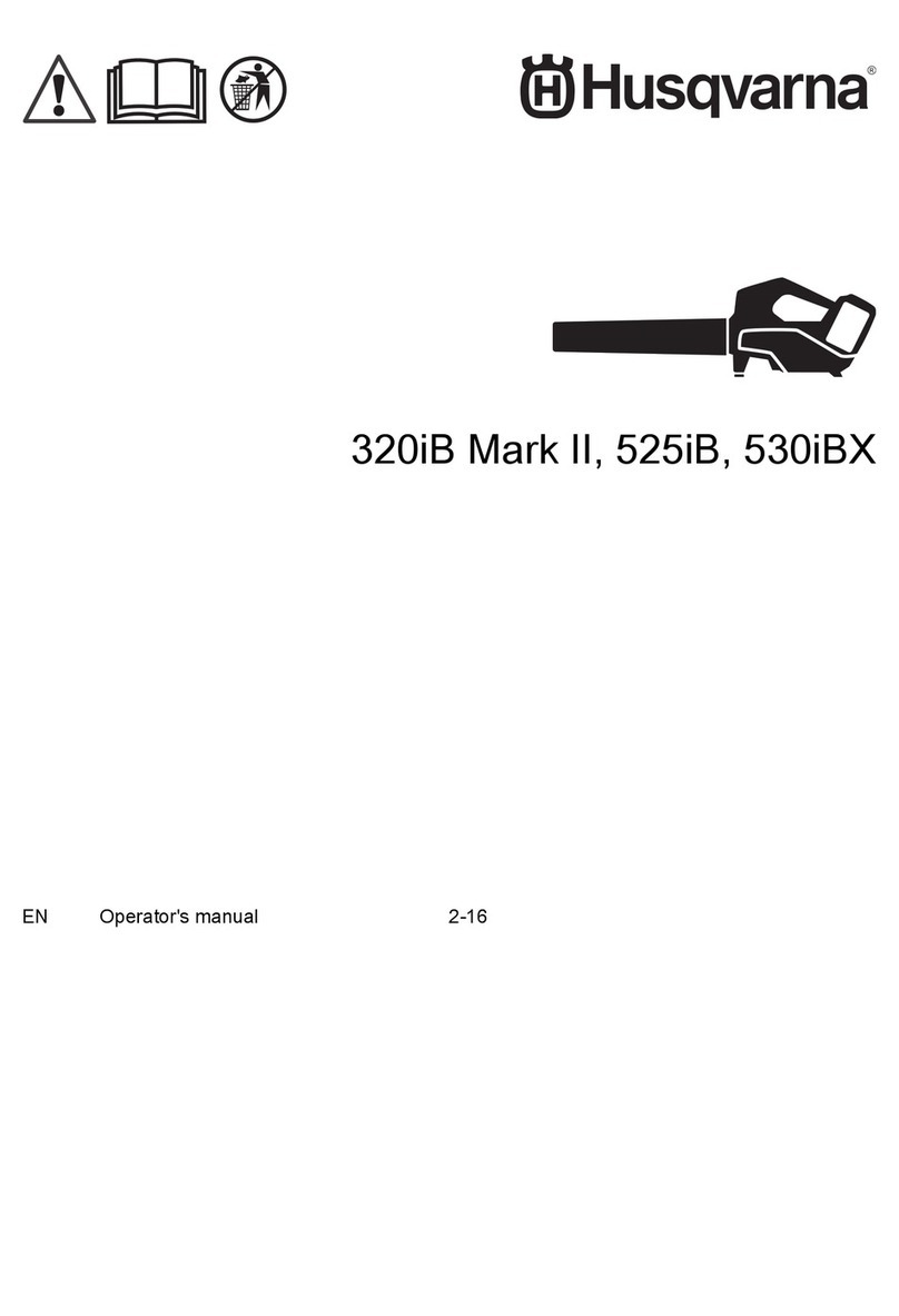 Husqvarna 320iB Mark II Operator's manual