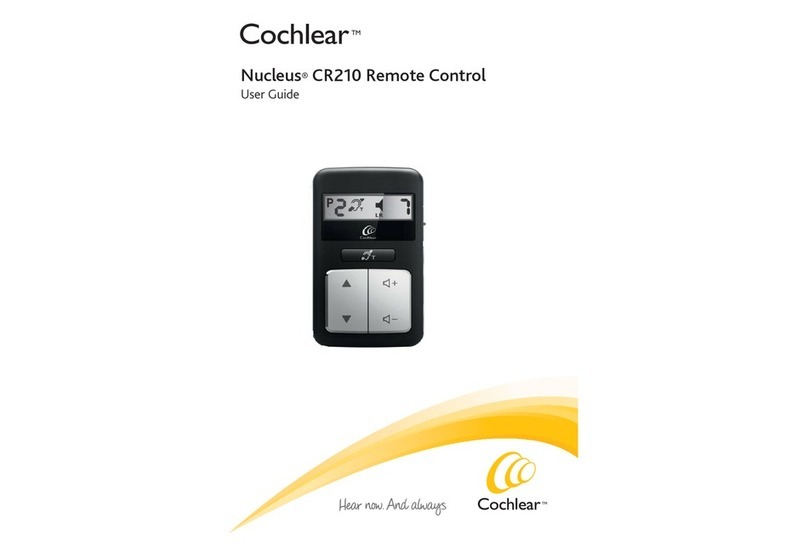 Cochlear Nucleus CR210 user guide