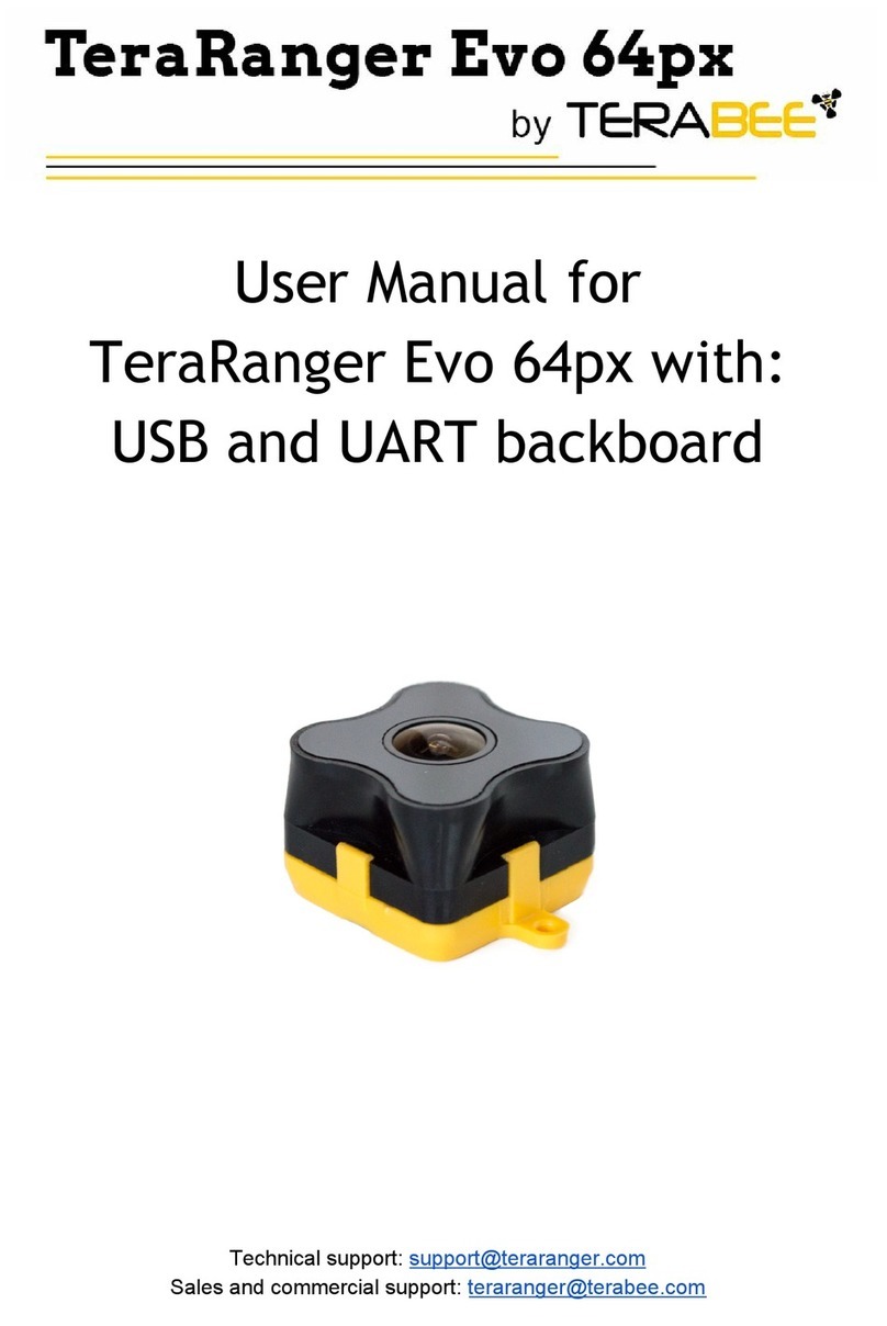 TeraBee TeraRanger Evo 64px user manual