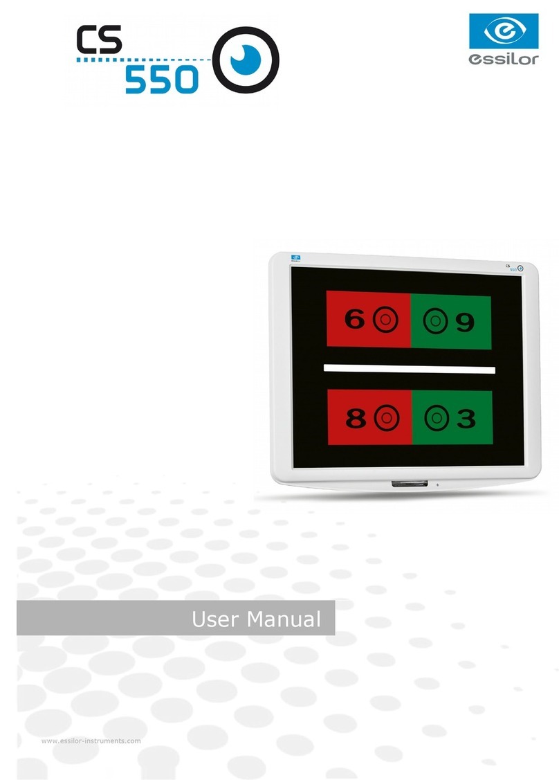 Essilor CS550 user manual