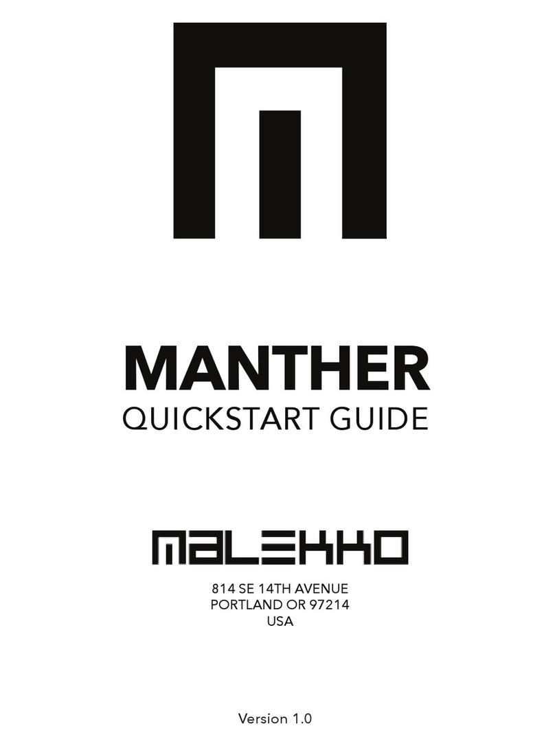 Malekko MANTHER quick start guide
