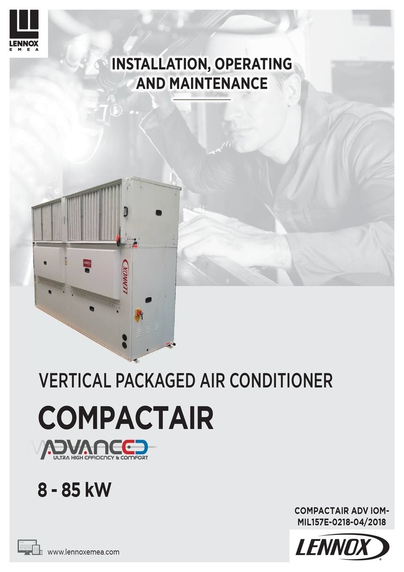 Lennox CAMH025SM1M Installation guide