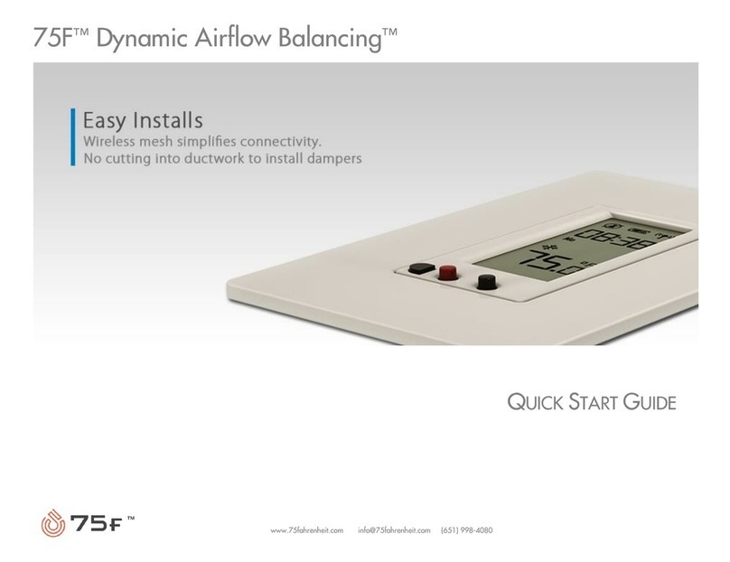 75F Dynamic Airflow Balancing quick start guide