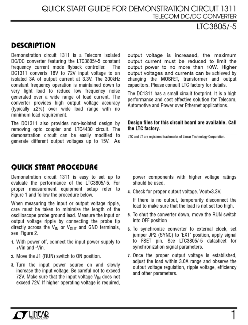 Linear Technology LTC3805/-5 quick start guide