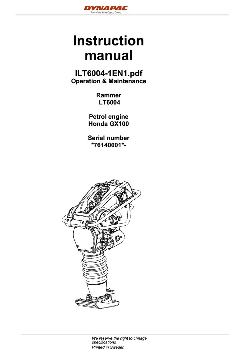 Dynapac LT6004 User manual