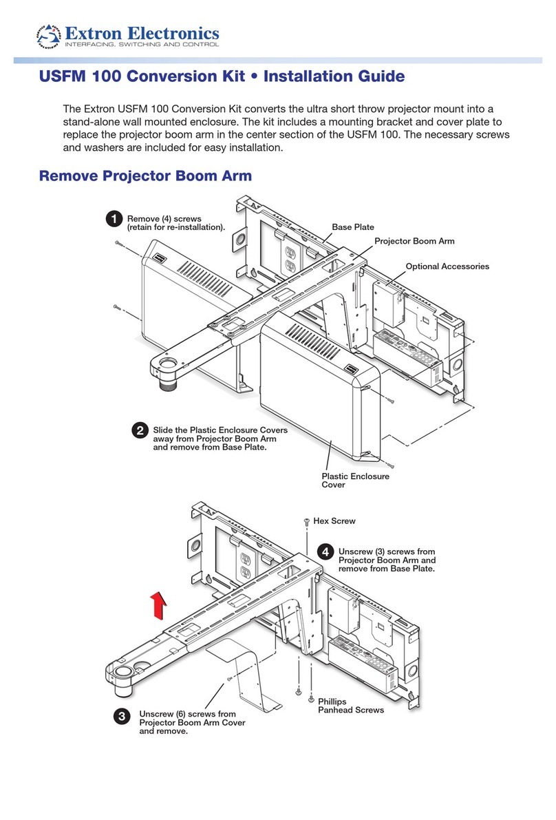 Extron electronics USFM 100 User manual