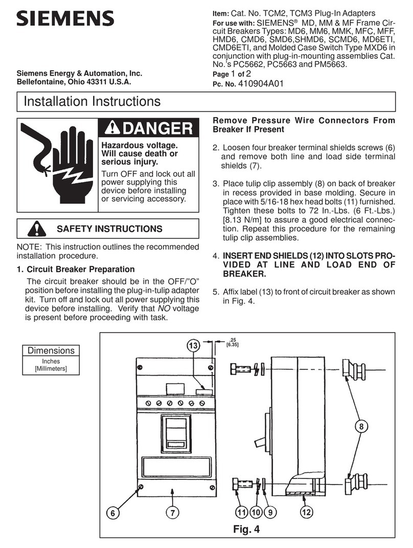 Siemens TCM2 User manual Siemens TCM2 User manual