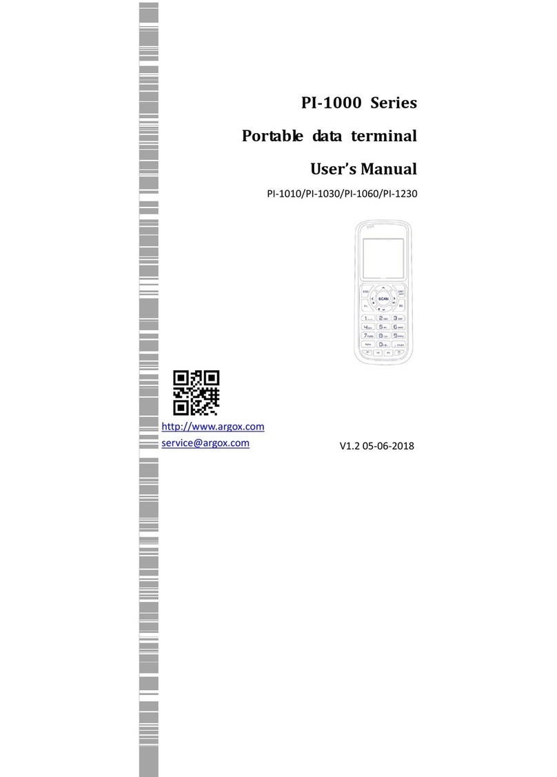 Argox PI-1010 user manual