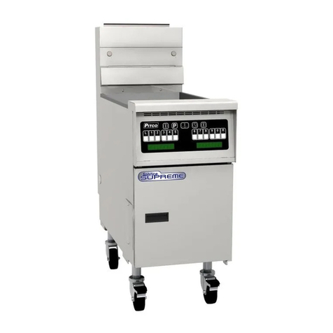 Pitco SG Series User manual