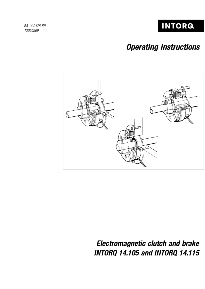 INTORQ 14.105.06 series operating instructions