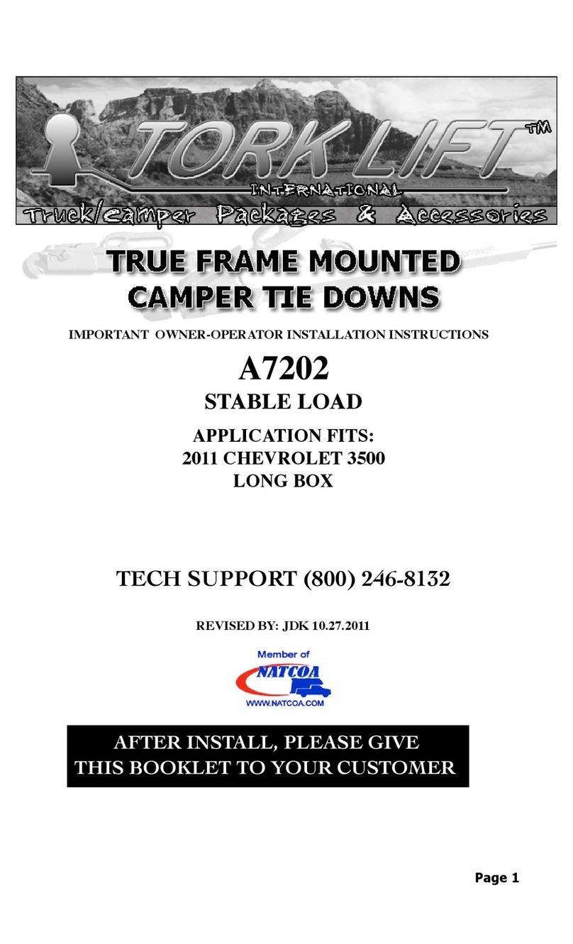 Torklift A7202 installation instructions