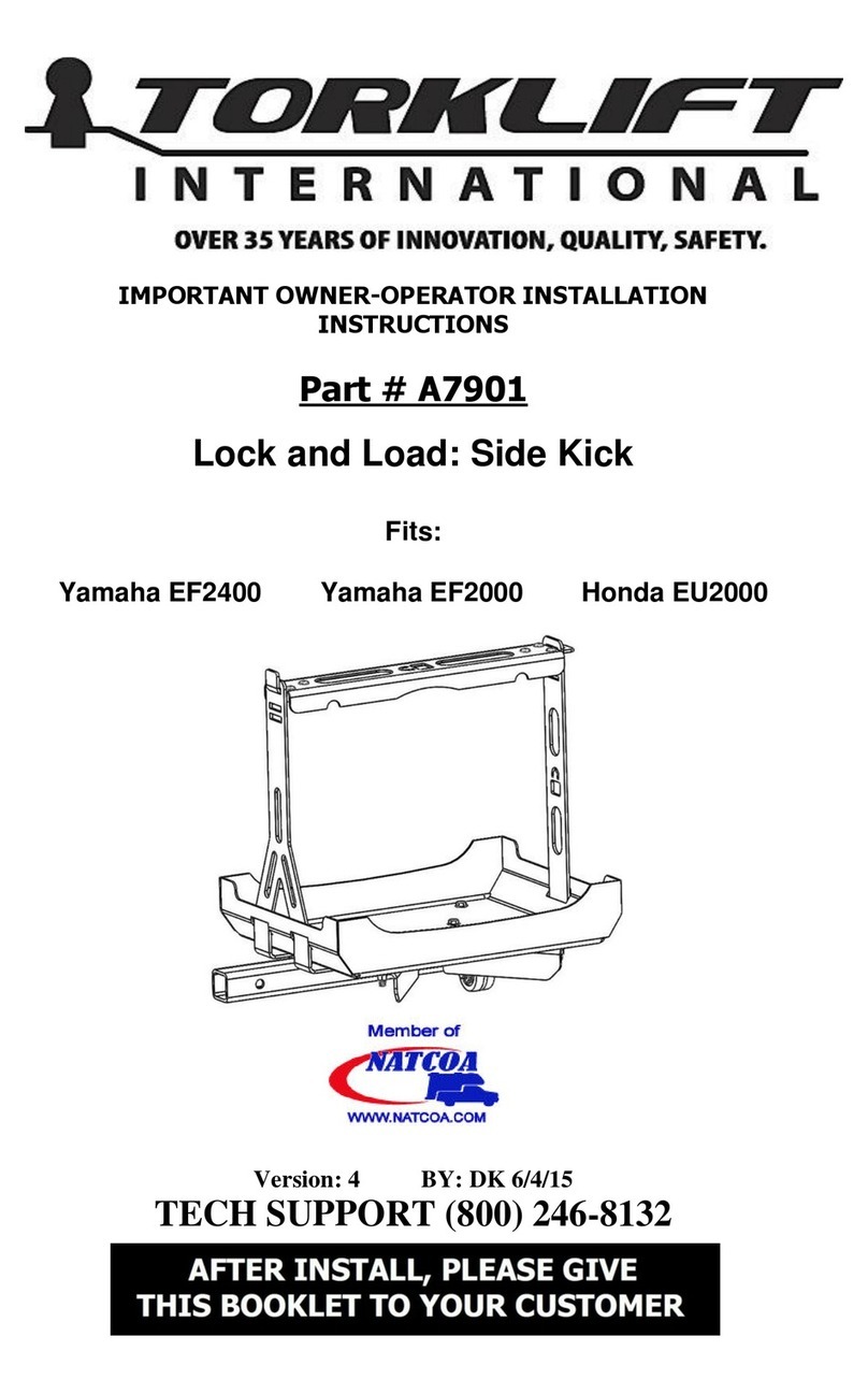 Torklift A7901 installation instructions