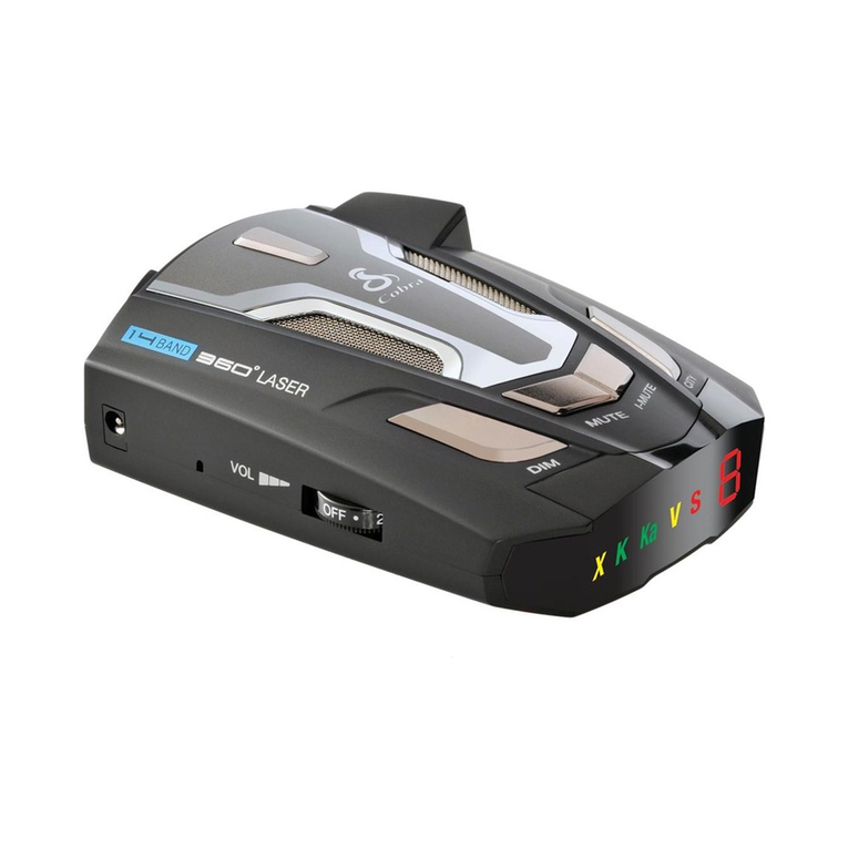 Cobra SPX 5300 User manual