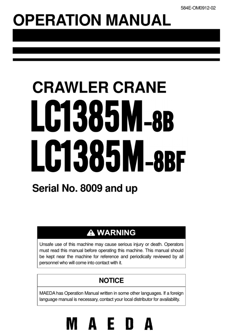 Maeda LC1385M-8BF User manual