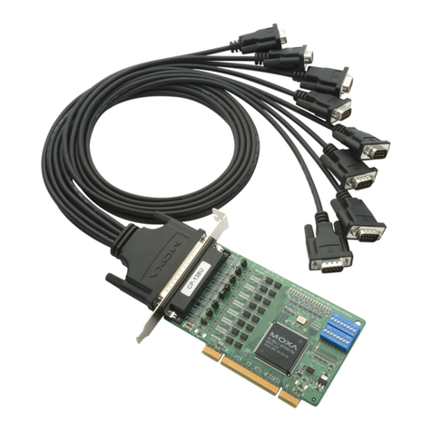 Moxa Technologies CP-118U-I Series User manual