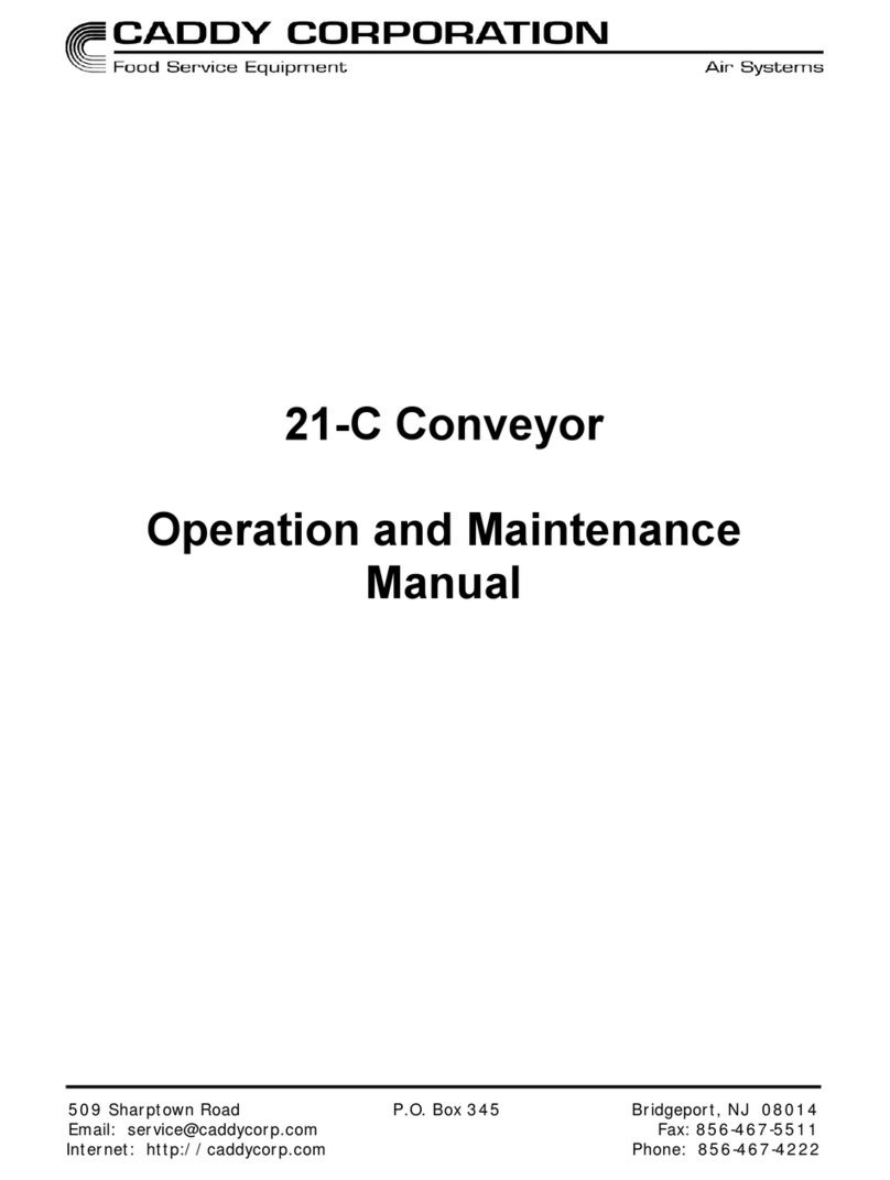 CADDY 21-C Operation and maintenance manual